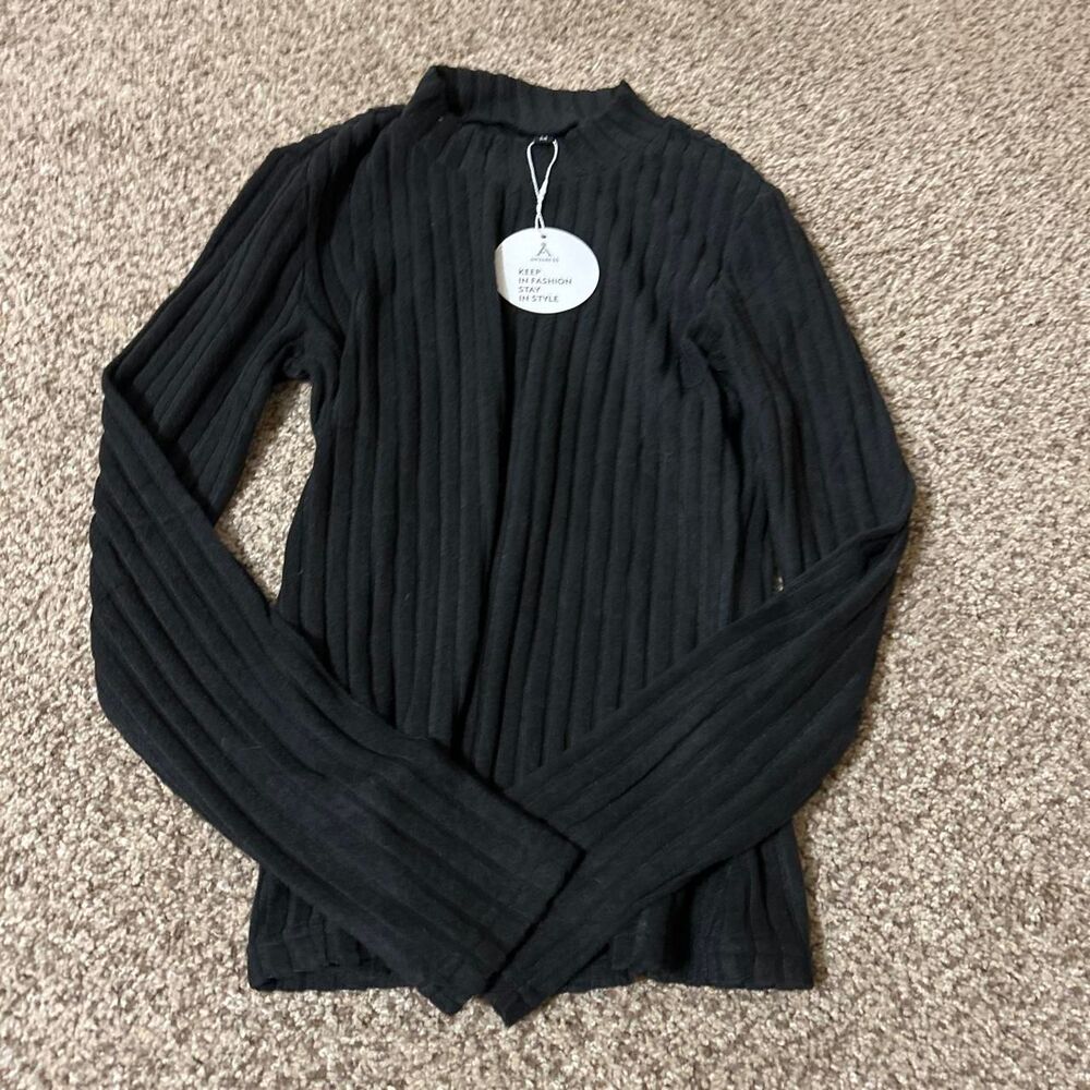 Unbranded Women's Black and Grey Top